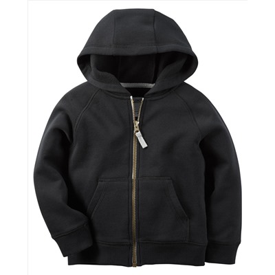 Fleece Zip-Up Hoodie