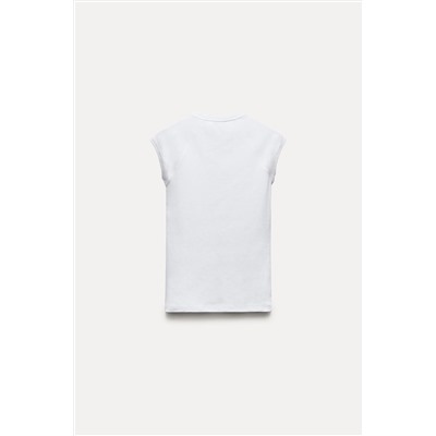 FADED COTTON T-SHIRT