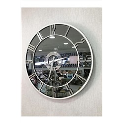 ZARİF CROWN Aynalı Duvar Saati (gerçek Aynalı) SAN402