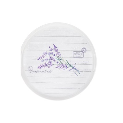 Lavander Yuvarlak Tepsi