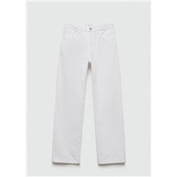 Jeans rectos tiro medio