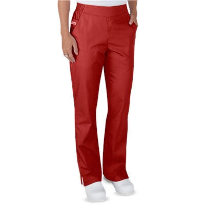 UA Butter-Soft STRETCH Scrubs Ladies TALL Flat Front Pant with Back Elastic