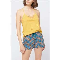 Short Violine Azul petróleo