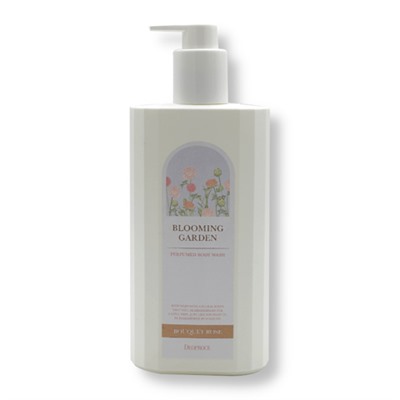 DEOPROCE BLOOMING GARDEN PERFUMED BODY WASH BOUQUET ROSE Парфюмированный гель для душа с ароматом розы 500г