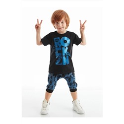 Denokids Rock On Erkek Çocuk Kapri Takım CFF-20Y2-011