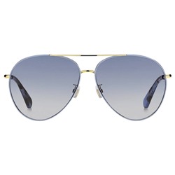 KATE SPADE Women's Gold-Tone Aviator Sunglasses