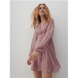 Gemustertes kleid