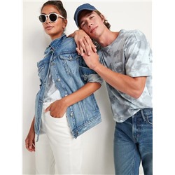 Vintage Gender-Neutral Pocket T-Shirt for Adults
