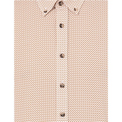 Turuncu Slim Fit Uzun Kollu Gömlek