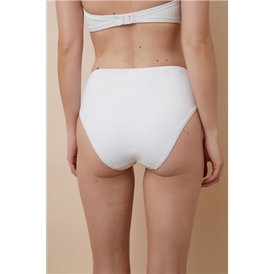 Braguita de biquini de talle alto Pampa Blanco