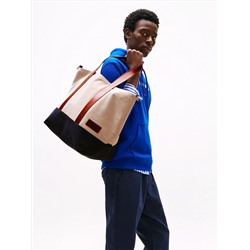 Colorblock Tote Bag