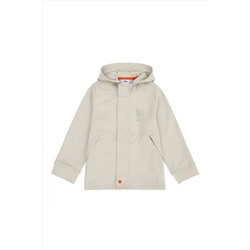 Erkek Çocuk Bej Kapüşonlu Sweatshirt
