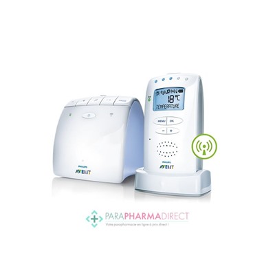 Avent Écoute-Bébé Numérique SCD525 DECT