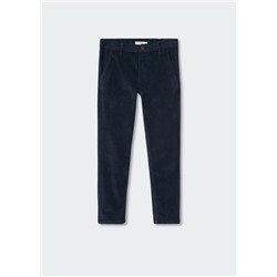 Pantalón recto micropana -  Niño | MANGO OUTLET España