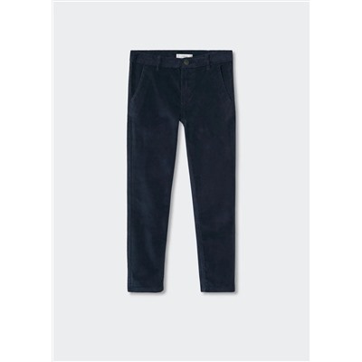 Pantalón recto micropana -  Niño | MANGO OUTLET España
