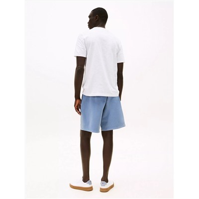 Palm Tree Logo Slub Cotton T-Shirt
