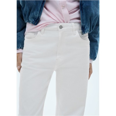 Jeans rectos tiro medio