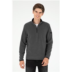 Erkek Antrasit Basic Sweatshirt