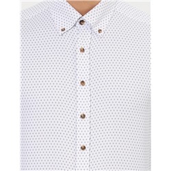 Beyaz Slim Fit Uzun Kollu Gömlek