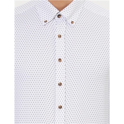 Beyaz Slim Fit Uzun Kollu Gömlek