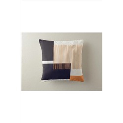 English Home Vika Kırlent Kılıfı 45x45 Cm Siyah-hardal 10040937