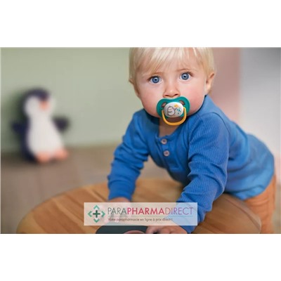 Avent Sucettes Ultra Air Animals 6-18 mois Pingouin & Tortue x2