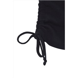 Lacivert- Beyaz 2'li Paket Yanları Büzgülü Büyük Beden Atlet TBBSS25CV00002