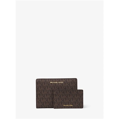 MICHAEL MICHAEL KORS Medium Logo Slim Wallet