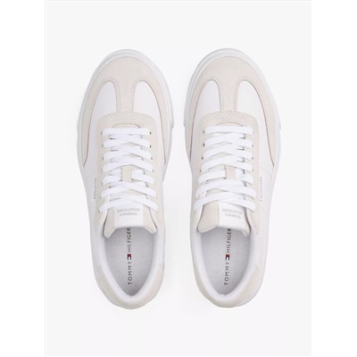 Contrast Suede Sneaker