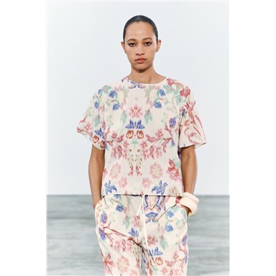 ZW COLLECTION PRINTED TOP
