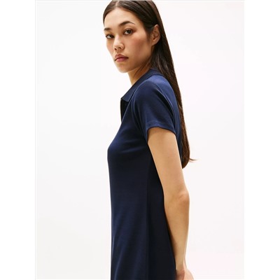 Zip Polo Dress