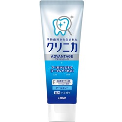 LION Зубная паста Clinica Advantaae Cool mint, со вкусом освежающей мяты 130гр