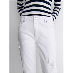 Stretch-Jeans im Boyfriend-Fit