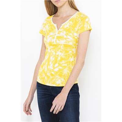 Camiseta Amarillo y blanco