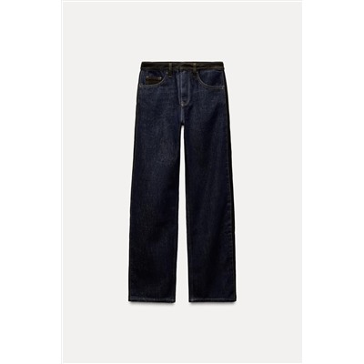 ZW COLLECTION RELAXED FIT MID-RISE JEANS