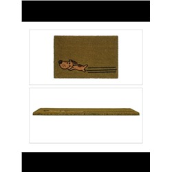 Fußmatte "Hund" in Grün - (B)60 x (T)40 cm