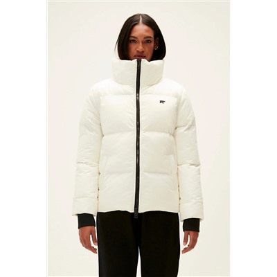 Bad Bear Assassin Puffer Off-white Beyaz Kapüşonlu Kadın Mont 22.04.15.002-C04