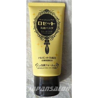 ROSETTE Ghassoul Bright Facial Cleansing Paste Розетте пенка с глиной гассул и аргановым маслом 120 грамм