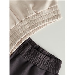Shorts aus Sweatjersey