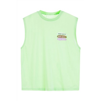 Camiseta de tirantes Verde claro