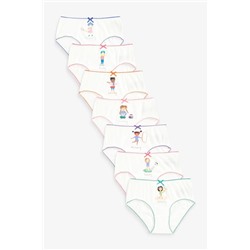 White Days Of The Week Briefs 7 Pack (1.5-12yrs)