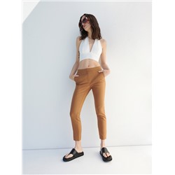 Plain chino trousers