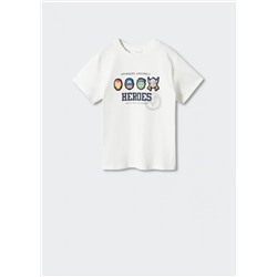 Camiseta estampada algodón -  Niño | MANGO OUTLET España