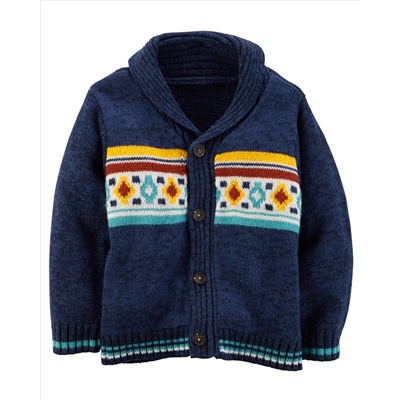 Southwest Shawl Cardigan