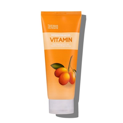 TENZERO REFRESH PEELING GEL VITAMIN Очищающий гель для лица с витамином C 180мл