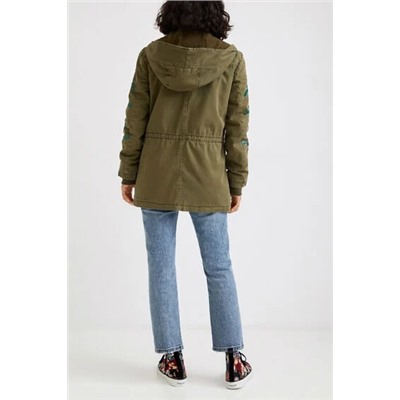 Parka militar capucha