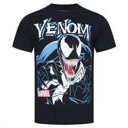 VENOM MARVEL Antihero Herren T-Shirt FBMTS369BLK