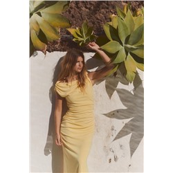 ASYMMETRIC MIDI DRESS