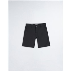 Twill Chino Shorts, Men, Dark Blue