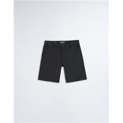 Twill Chino Shorts, Men, Dark Blue